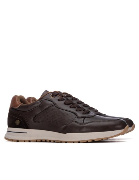 Zapatilla de hombre plano Xti 146708 Marrón