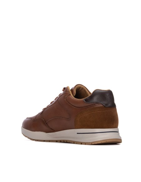Zapatilla de hombre plano Xti 146708 Camel