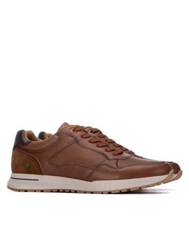 Zapatilla de hombre plano Xti 146708 Camel