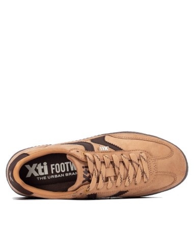 Zapatilla de mujer plano Xti 146125 Beige