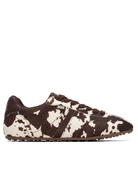 Zapatilla de mujer plano Xti 146153 Vaca