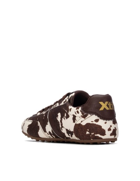Zapatilla de mujer plano Xti 146153 Vaca