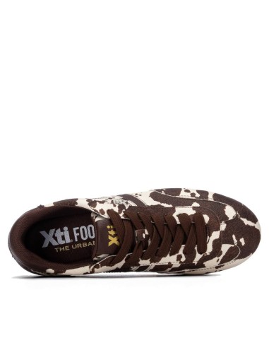 Zapatilla de mujer plano Xti 146153 Vaca
