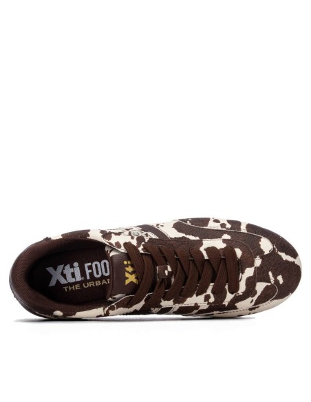 Zapatilla de mujer plano Xti 146153 Vaca