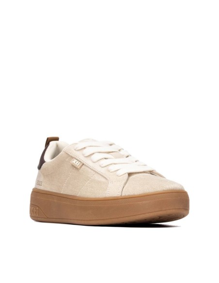 Zapatilla de mujer plano Xti 146270 Beige