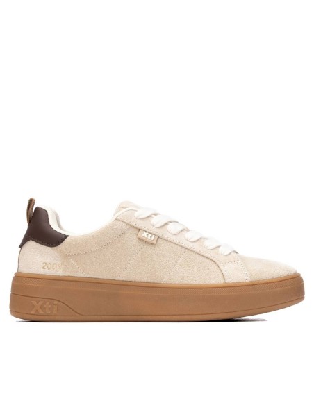 Zapatilla de mujer plano Xti 146270 Beige
