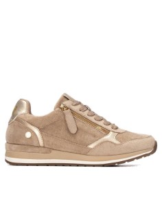 Zapatilla de mujer plano Xti 146368 Taupe