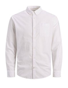 CAMISA DE MANGA LARGA JJEOXFORD White/Blanco