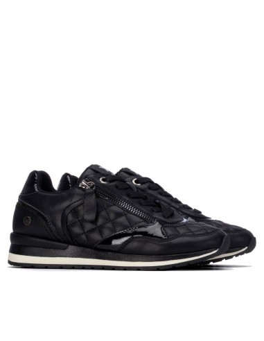 Zapatilla de mujer plano Xti 146371 Negro