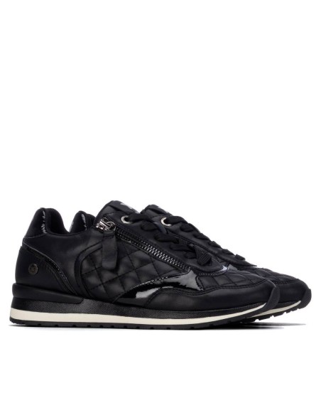 Zapatilla de mujer plano Xti 146371 Negro