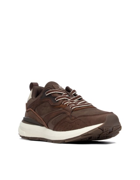 Zapatilla de hombre plano Xti 146768 Marrón