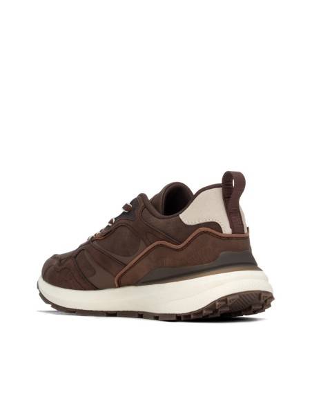 Zapatilla de hombre plano Xti 146768 Marrón