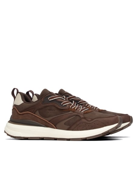 Zapatilla de hombre plano Xti 146768 Marrón