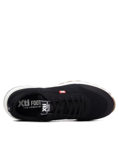 Zapatilla de hombre plano Xti 146730 Negro