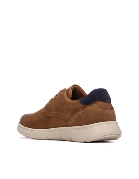 Zapato de hombre plano Xti 146723 Camel
