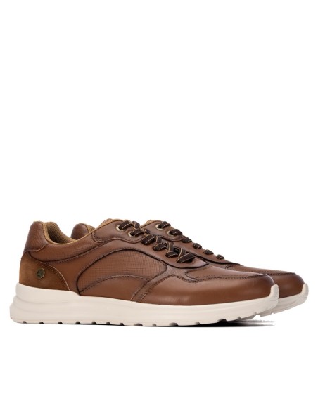 Zapatilla de hombre plano Xti 146718 Camel