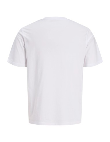 JJEORGANIC BASIC TEE SS O-NECK NOOS White SLIM