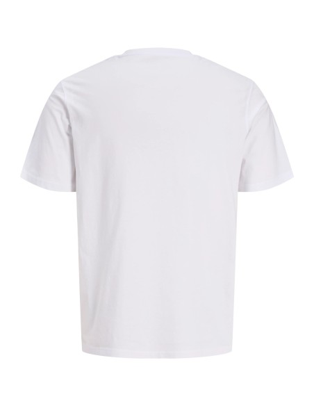 JJEORGANIC BASIC TEE SS O-NECK NOOS White SLIM