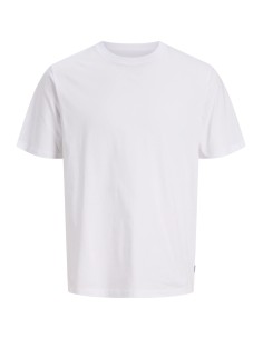 JJEORGANIC BASIC TEE SS O-NECK NOOS White SLIM