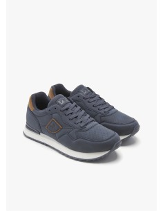Sneakers casual running combinado marino Lois 2