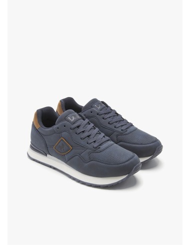 Sneakers casual running combinado marino Lois