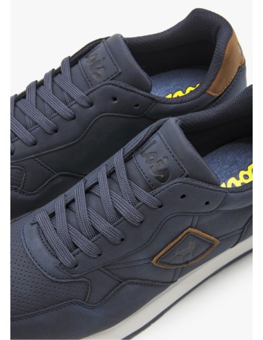 Sneakers casual running combinado marino Lois