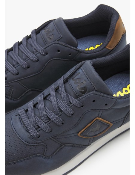 Sneakers casual running combinado marino Lois