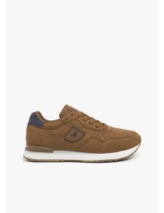 Sneakers casual running combinado marrón Lois