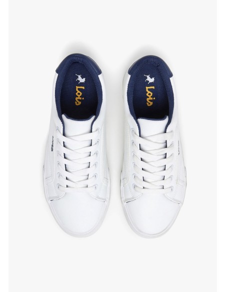 Bambas Tenis cordonera blanca Lois 61415
