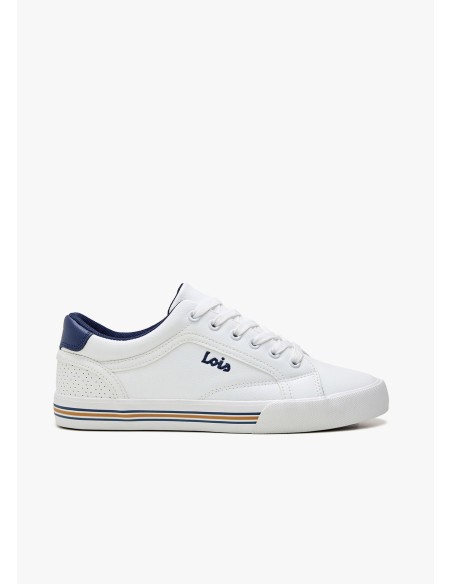 Bambas Tenis cordonera blanca Lois 61415