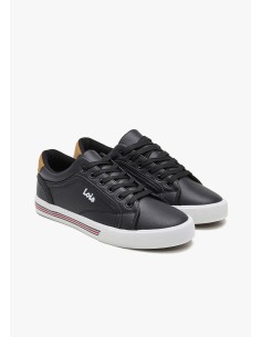 Bambas Tenis cordoneras negra Lois 61415 2