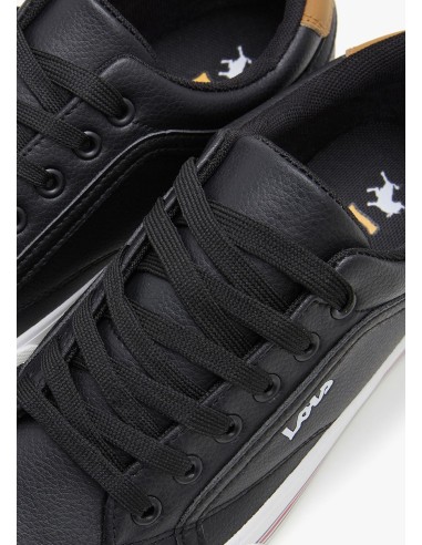 Bambas Tenis cordoneras negra Lois 61415