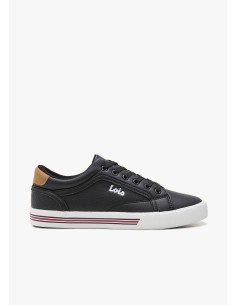 Bambas Tenis cordoneras negra Lois 61415