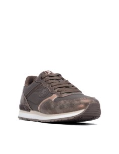 Zapatilla de mujer plano Xti 146007 Marrón 2