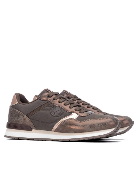 Zapatilla de mujer plano Xti 146007 Marrón