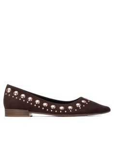 Zapato de mujer plano Xti 146223 Marrón