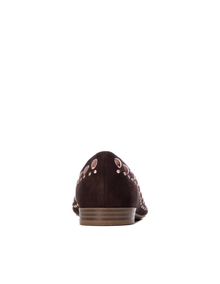 Zapato de mujer plano Xti 146223 Marrón