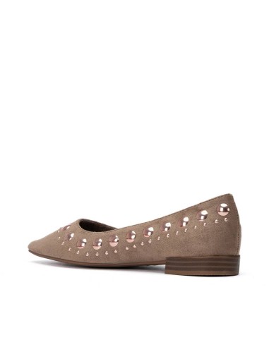 Zapato de mujer plano Xti 146223 Taupe
