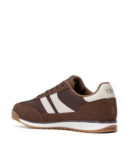 Zapatilla de hombre plano Teddy smith 121021 Marrón