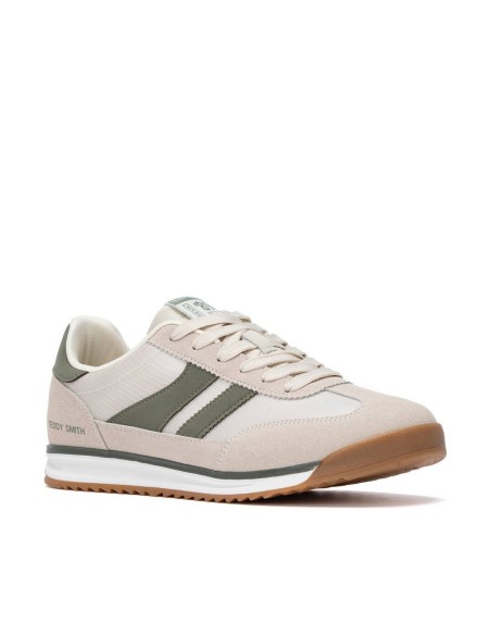 Zapatilla de hombre plano Teddy smith 121021 Beige