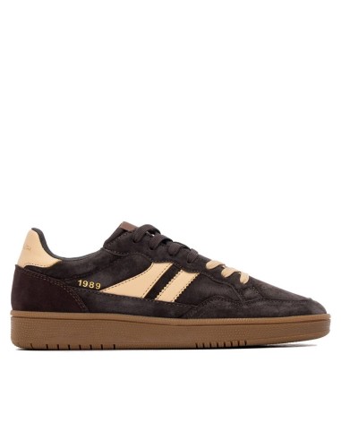 Zapatilla de hombre plano Teddy smith 121032 Marrón