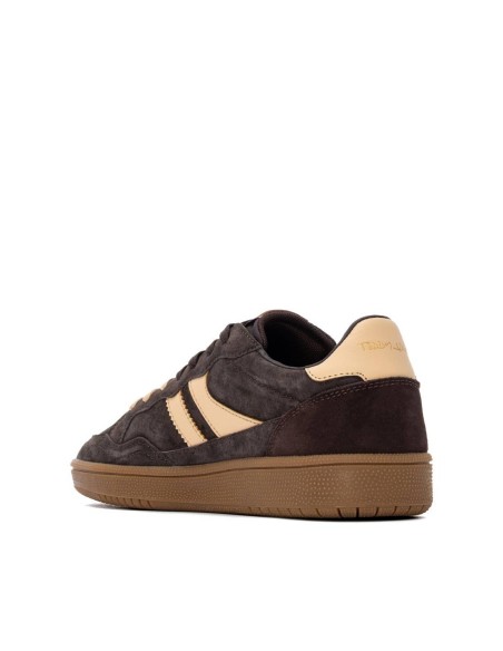 Zapatilla de hombre plano Teddy smith 121032 Marrón