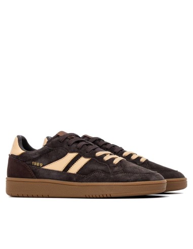 Zapatilla de hombre plano Teddy smith 121032 Marrón
