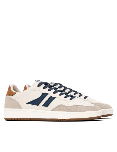 Zapatilla de hombre plano Teddy Smith 121034 Blanco