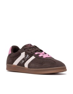 Zapatilla de mujer plano Teddy Smith 121113 Marrón 2