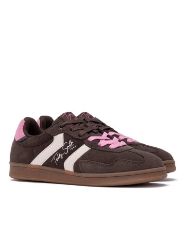 Zapatilla de mujer plano Teddy Smith 121113 Marrón