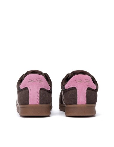 Zapatilla de mujer plano Teddy Smith 121113 Marrón