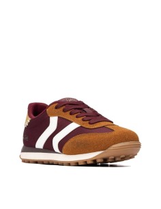 Zapatilla de mujer plano Teddy Smith 121138  Burdeos 2