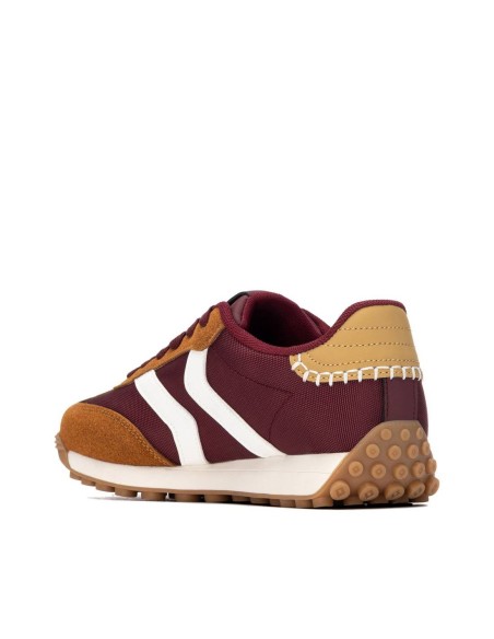 Zapatilla de mujer plano Teddy Smith 121138  Burdeos