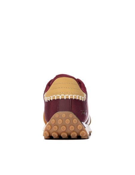 Zapatilla de mujer plano Teddy Smith 121138  Burdeos